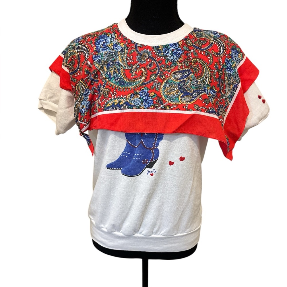 Paisley Print Women's Sweatshirt